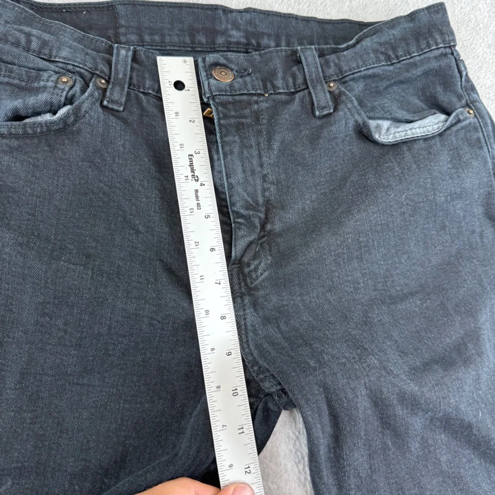Levi's 511 Slim Fit Jeans Mens 32x34 Black Stretch Denim Casual